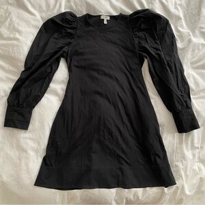 COS puff sleeve mini dress